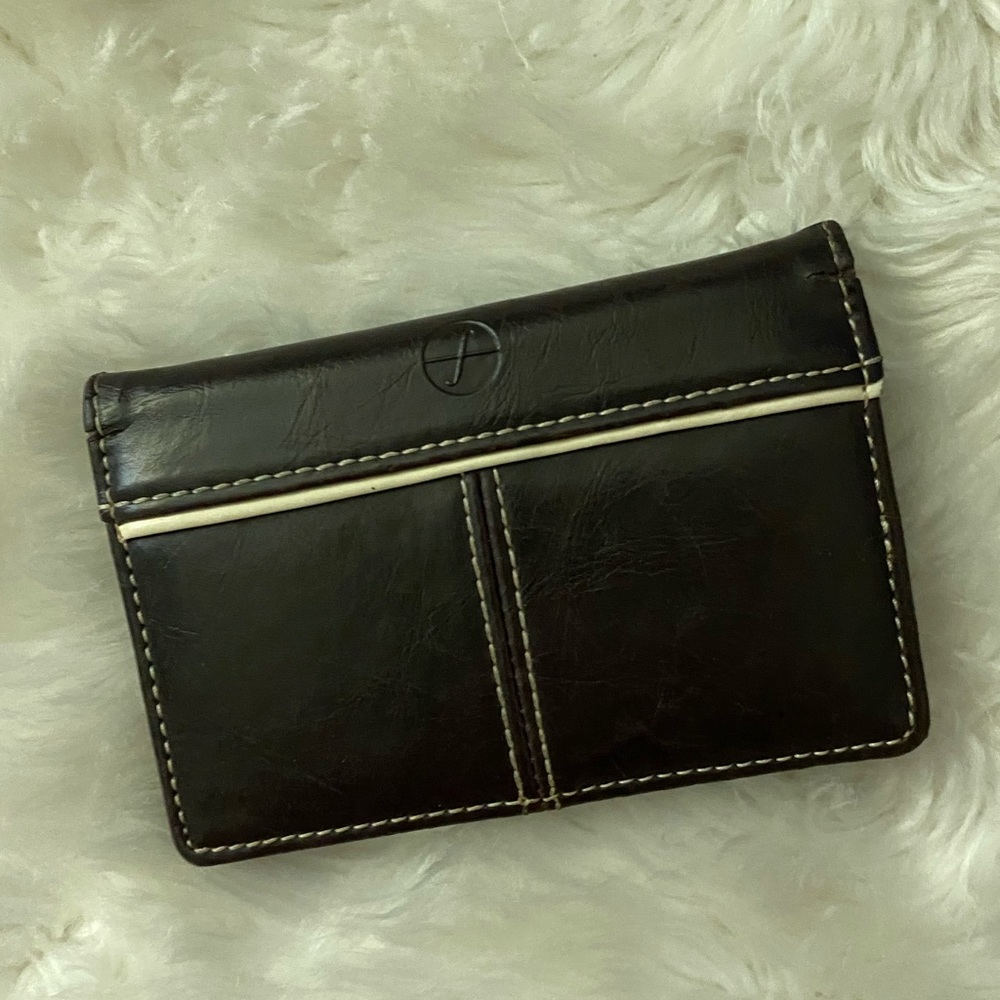 Leather card wallet